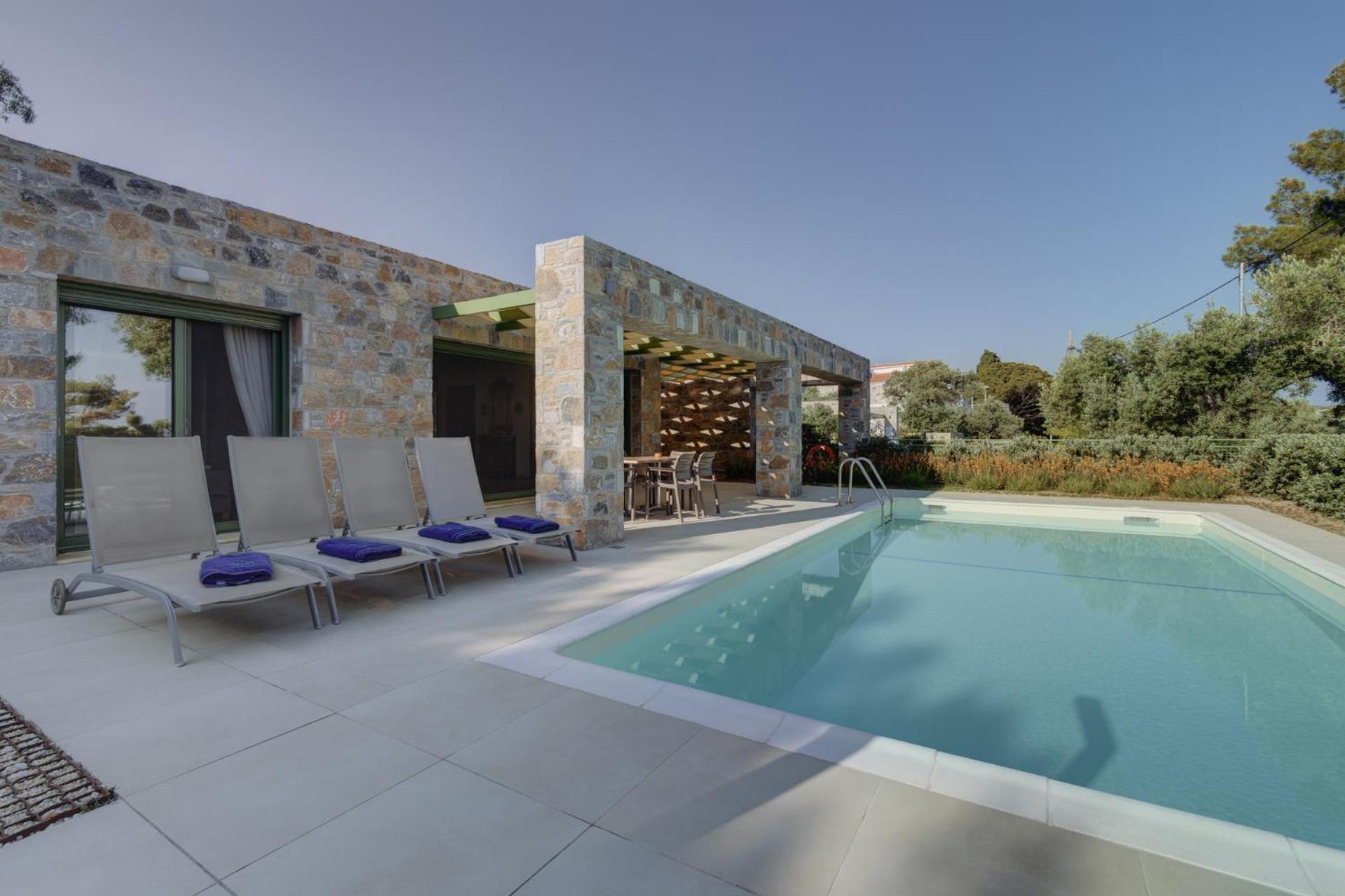 Ouzo Stone House 2 With Private Pool Villa Plomari Dış mekan fotoğraf