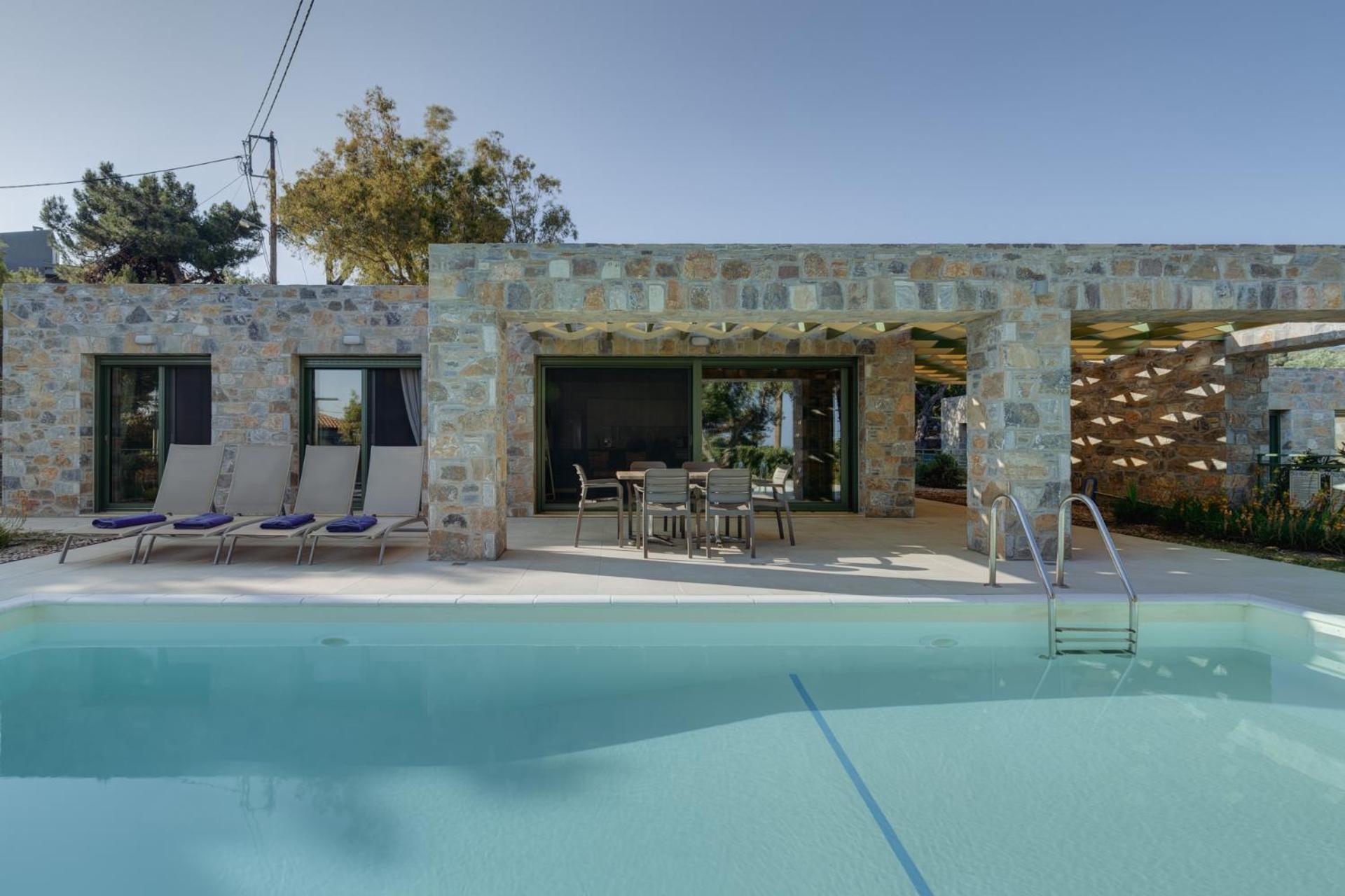 Ouzo Stone House 2 With Private Pool Villa Plomari Dış mekan fotoğraf